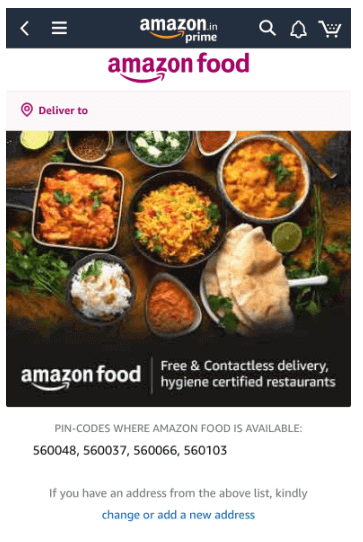 amazon food