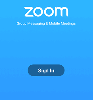 zoom app