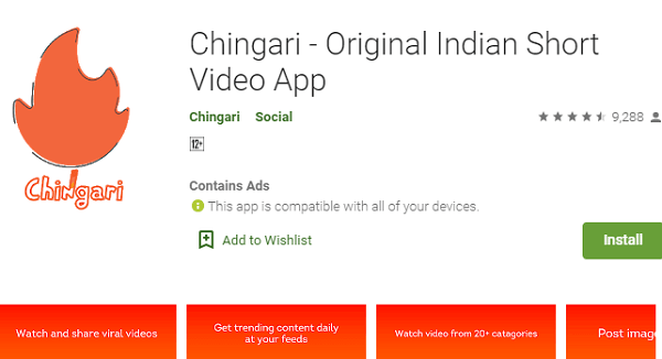 Chingari-app