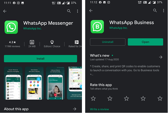 Dual Whatsapp