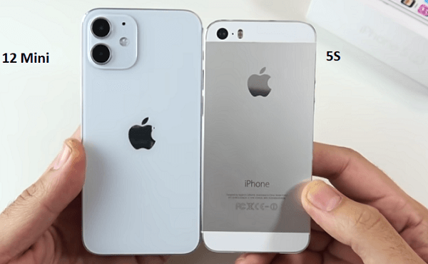 Iphone 12 Mini Vs Iphone 5s Interesting Comparison Gearknowledge