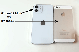 iPhone 12 mini VS 5s featured