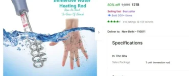 2000W Shock Proof Water Heater Rod @ 218.