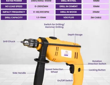 asian paints trucare 550w impact drill 10mm 899