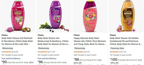 branded body wash starts 90