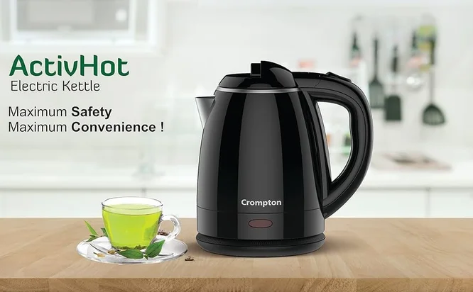 Crompton Electric Kettle 1.2 Litres @ 999.
