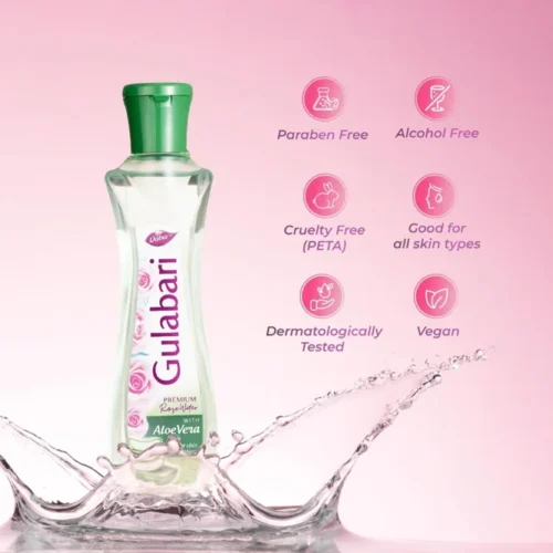Dabur Gulabari Premium Rose Water (400ml x 3) @244