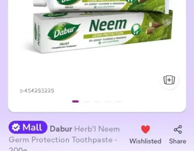 dabur herbl neem toothpaste 200g 72
