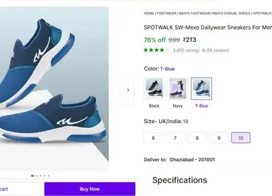 dailywear sneakers for men 213