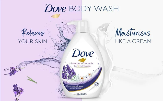 Dove Body Wash 1L @382