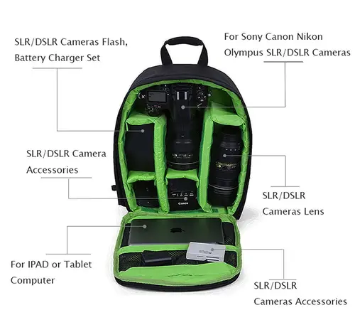 dslr camera accessories backpack 499