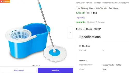 floor cleaning mop set 386