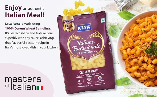 Keya Pasta 1kg @ 125.