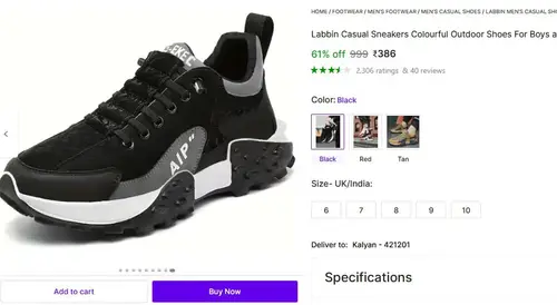 labbin casual sneakers for men 386