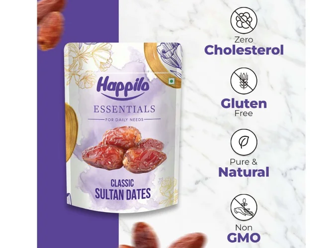 Loot : Happilo Classic Sultan Dates - 500gm At Rs.69 FREE SHIPPING 🔥🔥