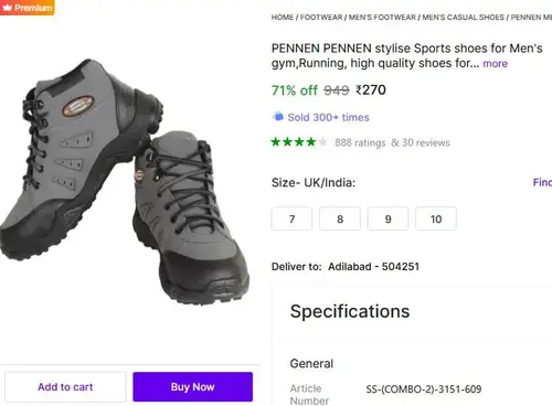 men stylish boots at rs270