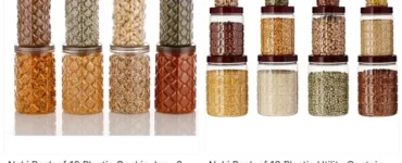 Pack of 12 Plastic Cookie Jar @ ₹170/172