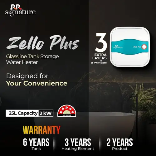 rr signature 25l storage water heater 4956