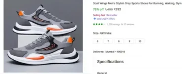 skull wings mens sports shoes at 322