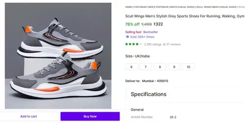 skull wings mens sports shoes at 322