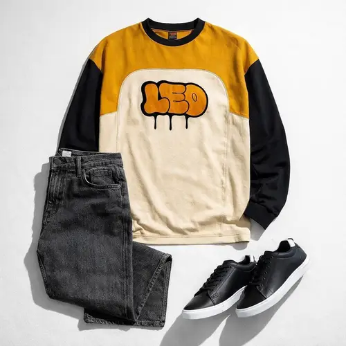 street style casual outfit for men