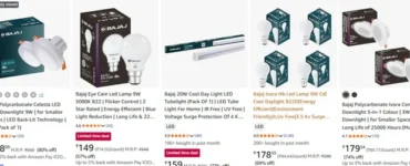 Upto 80% Off On Bajaj LED Bulbs & Lights.