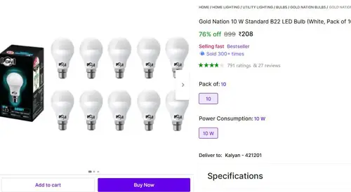 we could not locate an affiliate url to send please verify if the seller is available on the earnkaro website 2