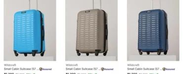 Wildcrafts Luggage Starts @ 1299.