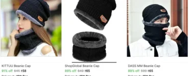 Winter Caps Set Starts @ 58.