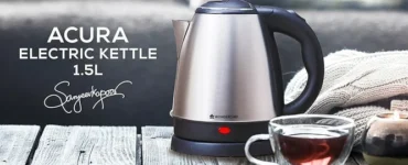 Wonderchef Electric Kettle, 1.5 Ltr @498.