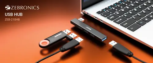 zebronics 4 in 1 usb hub 199