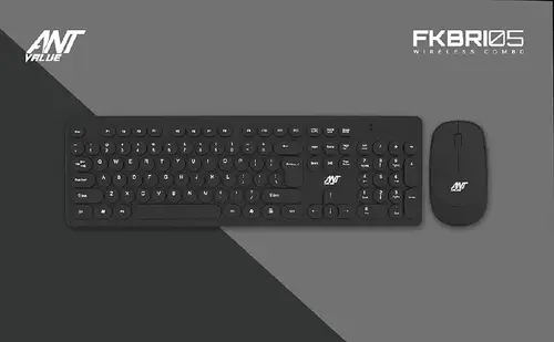 ant value wireless keyboard mouse combo 549