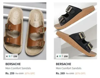Bersache Comfortable Sandals @ ₹259 4 bersache comfortable sandals 259