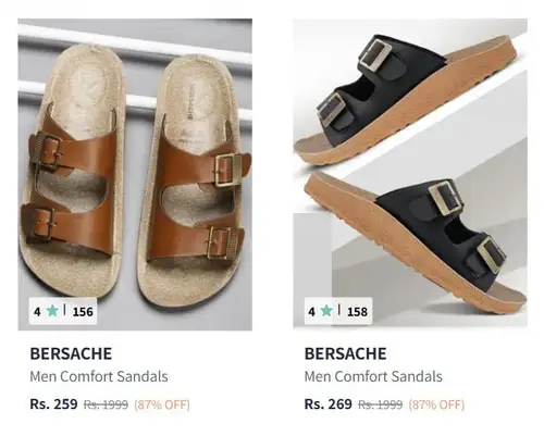 bersache comfortable sandals 259