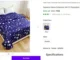 floral print double bedsheet 155