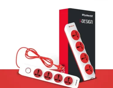 goldmedal 4 socket extension board 349