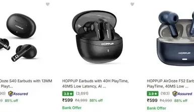 hoppup airdoze earbuds at 599