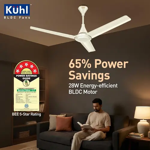 kuhl bldc ceiling fan with remote 1899