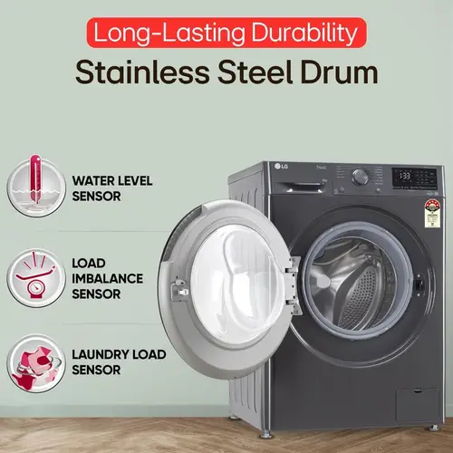 loot for needy lg 9 kg 5 star front load washing machine 28990