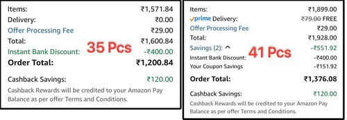 loot larah by borosil dinner set 35 pieces 1080