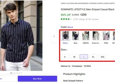 men striped casual shirt 200