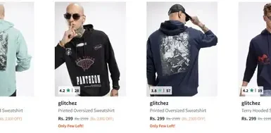 myntra loot sweatshirtshoodies 299
