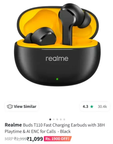 myntra t110 and wireless 3 sale live