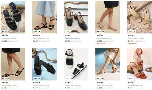 myntra up to 81 off on nautica footwear and clothing