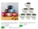 pack of 6 premium tea coffee cups mugs set 215