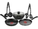 pigeon mio nonstick aluminum cookware gift set includes fla