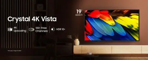 samsung 43 inches crystal 4k uhd smart tv at 22590