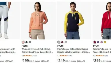 sweatshirts joggers under 249