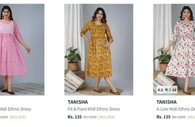 tanisha ethnic dresses 135