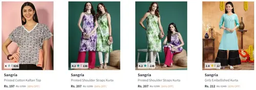 upto 90 off on sangria womens clothing